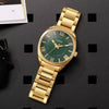 Guess Arc Champagne Round Dial Analog watch