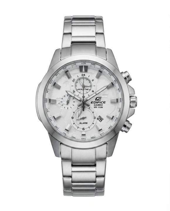 Casio Edifice EFR-303D Silver white Dial