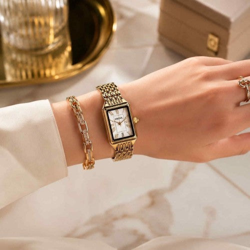 FOSSSIL_LADIES_GOLD-WHITE