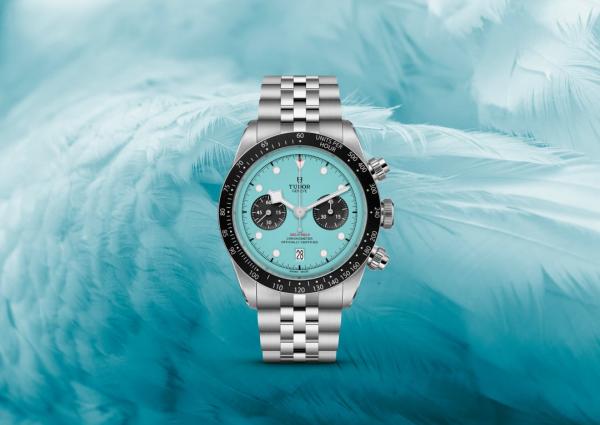 Tudor Black Bay Chrono silver sky blue