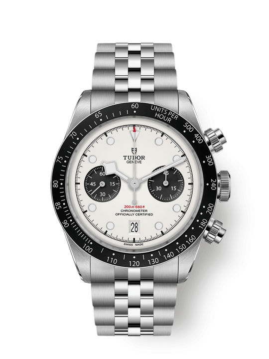 Tudor Black Bay Chrono  silver white