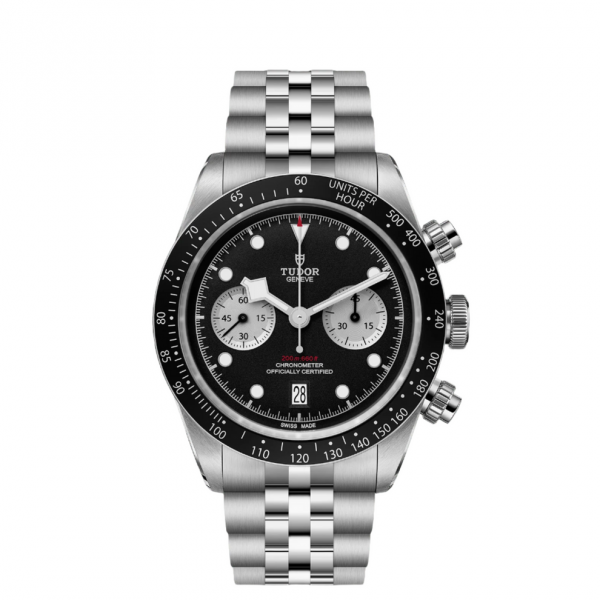 Tudor Black Bay Chrono  silver Black