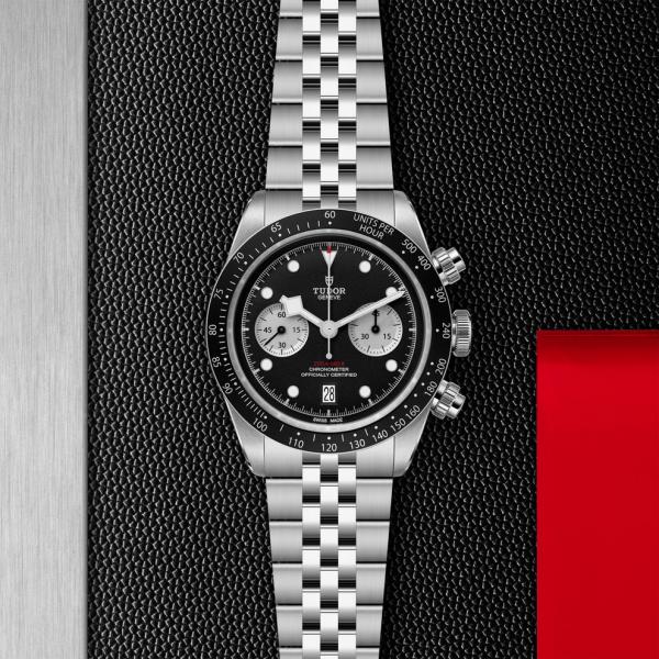 Tudor Black Bay Chrono  silver Black