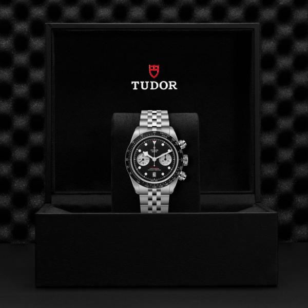 Tudor Black Bay Chrono  silver Black