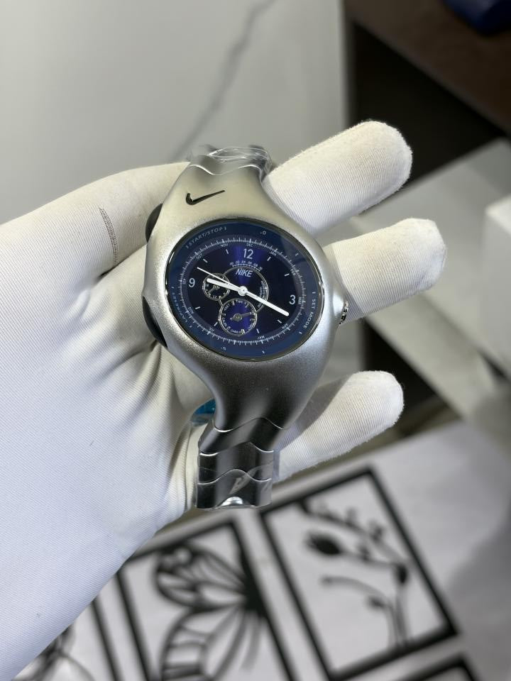 NIK KE TRIAX CHRONO SILVER BLUE 887
