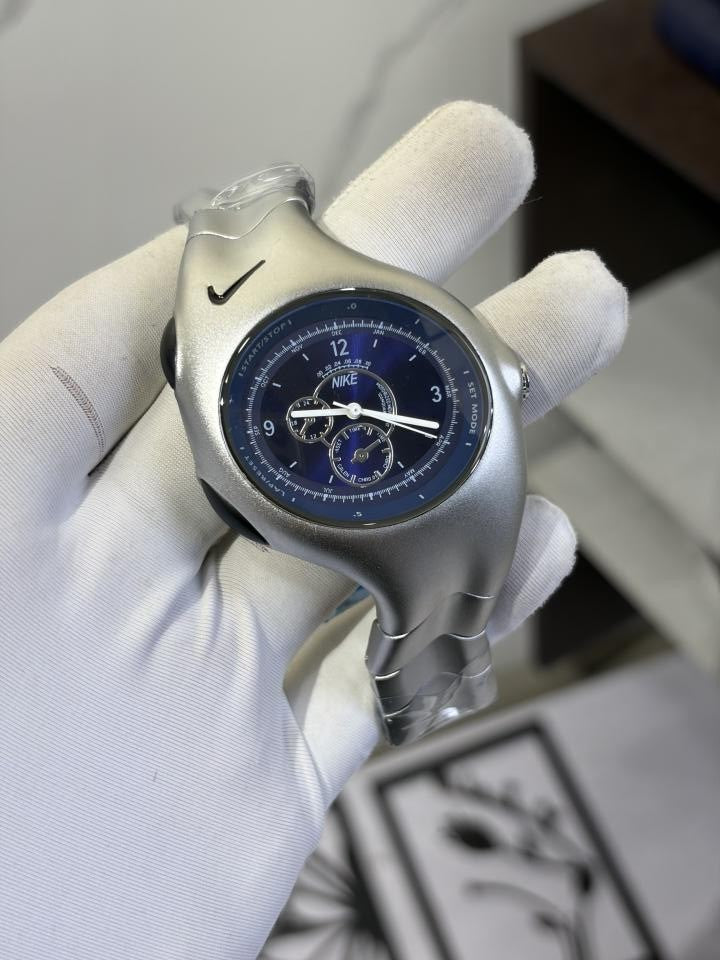 NIK KE TRIAX CHRONO SILVER BLUE 887