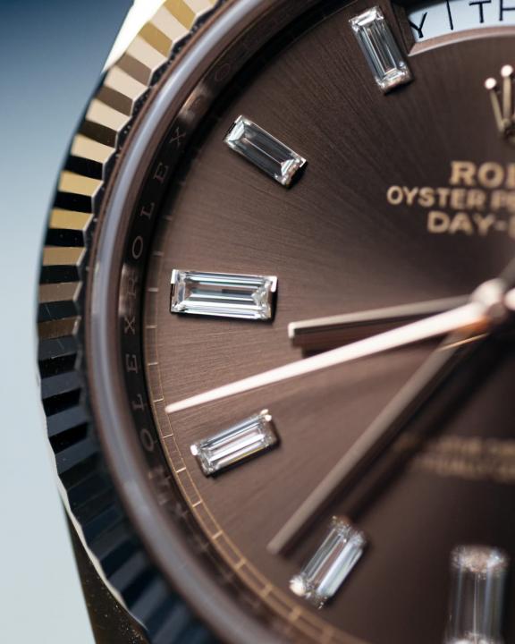 Rolee_x Oyster Perpetual Day Date 40 Battery Copper-Brown