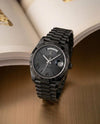 Rolee_x Oyster Perpetual Day Date 40 Battery Full Black