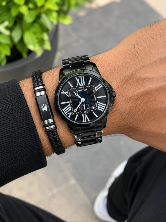 Cartiar Mens Roman Dial Date Just
