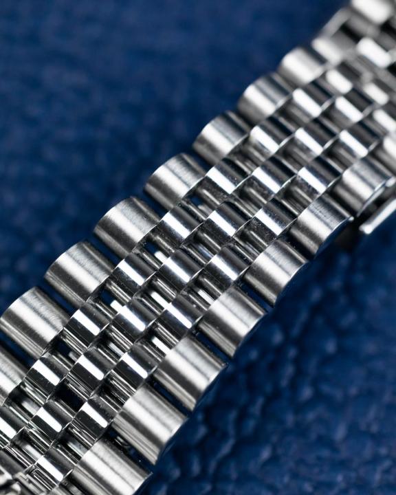 Rolee_x Oyst uuer Perpetual Date Just Silver-Black