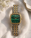 Fossii_l x Nick Jonas Ladies 2Ton Gold Green 02