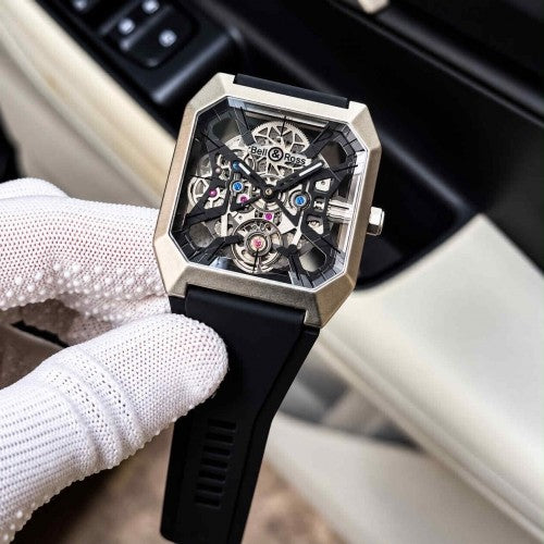 BELL & ROSS AUTOMATIC SILVER-BLACK