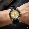 Seiko Diver Sports 5 Quartz Black Yellow