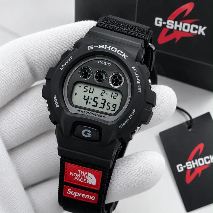 GSHOCK X NORTH FACE SUPREME BLACK 1034