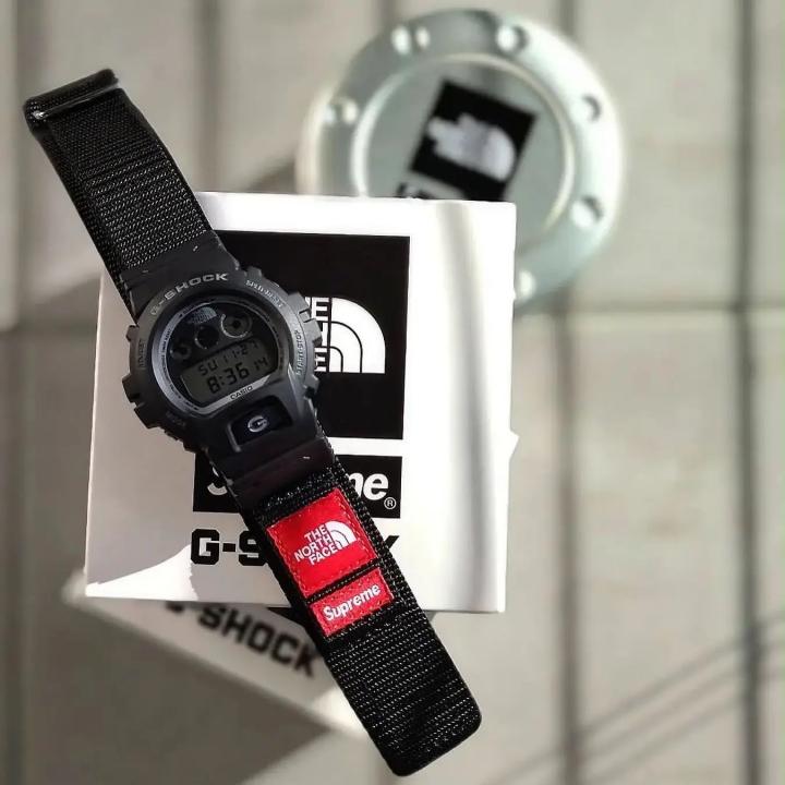 GSHOCK X NORTH FACE SUPREME BLACK 1034