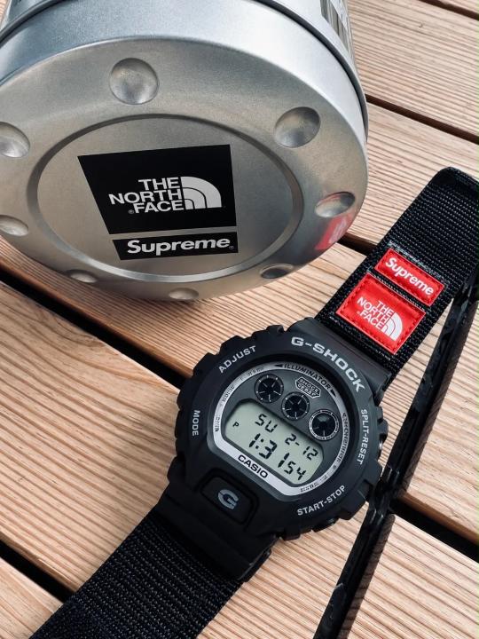 GSHOCK X NORTH FACE SUPREME BLACK 1034