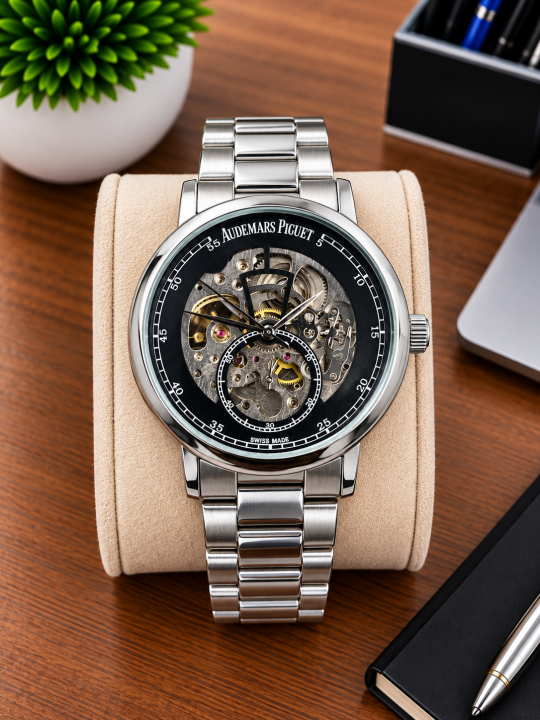 Audemars Pigueet  Automatic SIlver Black AT401