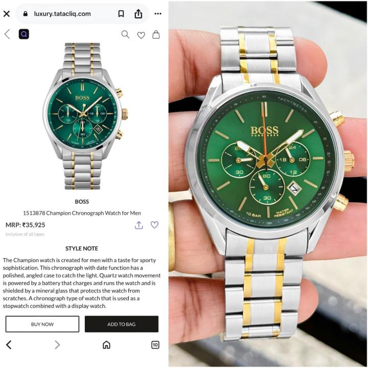 Boss Champion Chronography 1513878 Watch