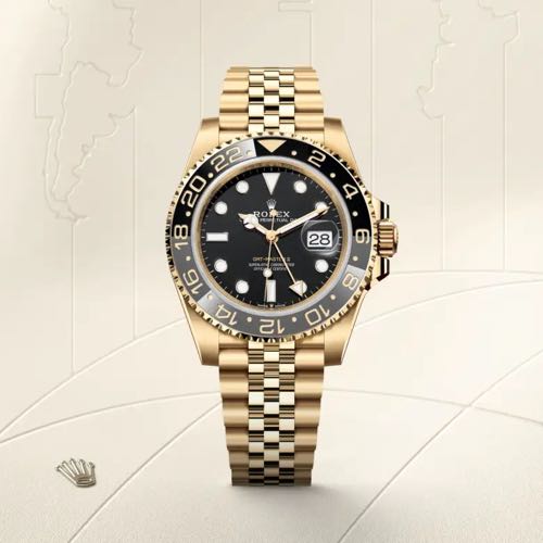 Rolex GMT Master II Gold Jubilee Strap Semi ETA