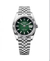 Rolex Date Just Ombre Green Semi ETA