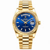 Roleex Day Date Gold Blue ( Best Quality )