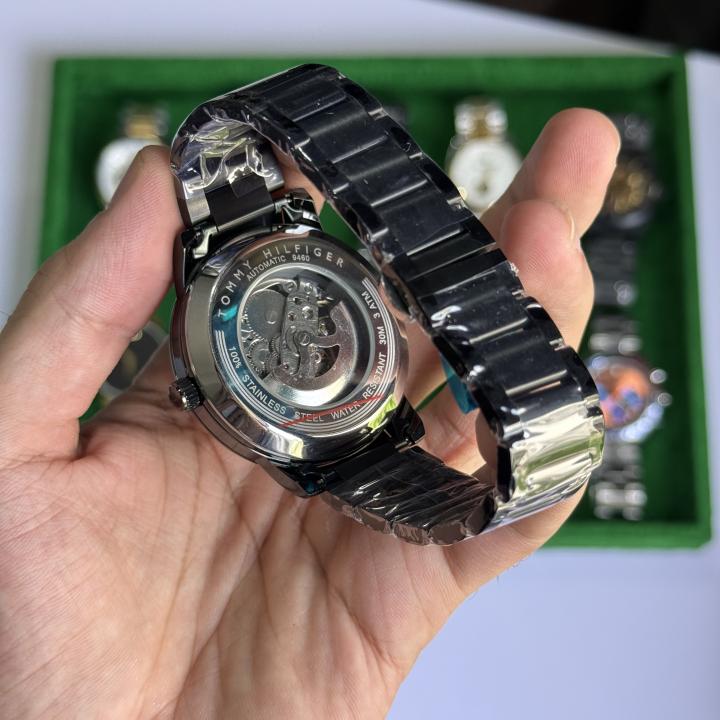 Tommy Hilfige Automatic Skeleton Dial (Back Open)