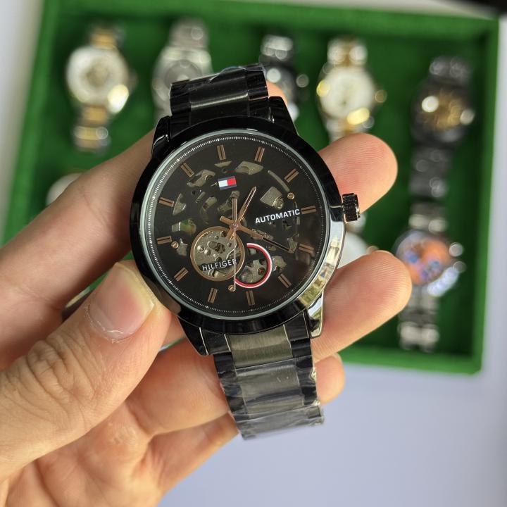 Tommy Hilfige Automatic Skeleton Dial (Back Open)