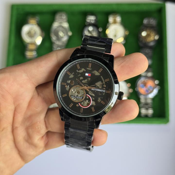 Tommy Hilfige Automatic Skeleton Dial (Back Open)