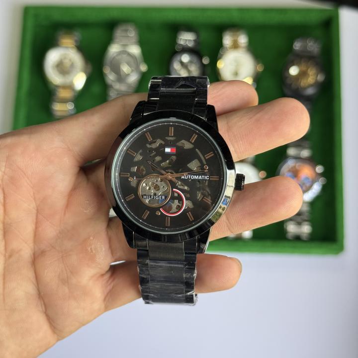 Tommy Hilfige Automatic Skeleton Dial (Back Open)