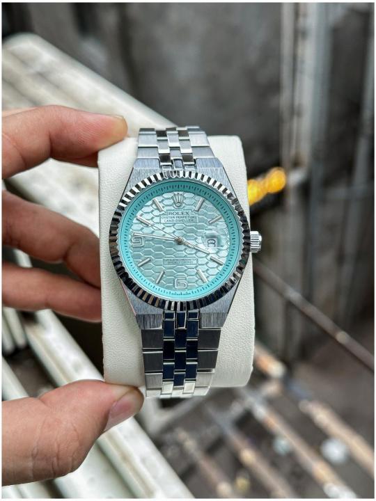 Rolee_x Oyster Perpetual Land Dweller Tiffany