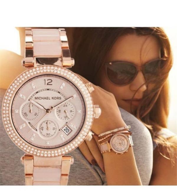 Michael l Kors Parker Pink MK5896