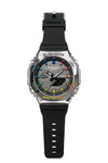 G SHOCK GA 2100 RAINBOW F139