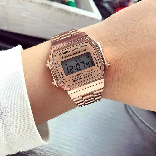 Casio vintage Rose gold unisex