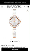 SWAROVSK METRIX BANGLE 150
