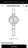 SWAROVSK METRIX BANGLE 152