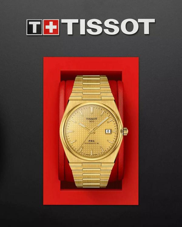 TISSOOT PRX GOLD AUTO 1036