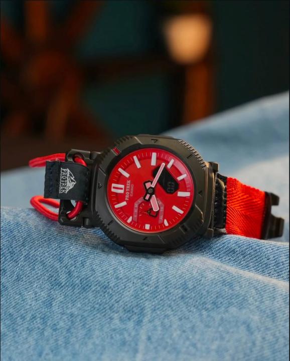 Casio Pro Trek PRJ-B001B-2 full Red