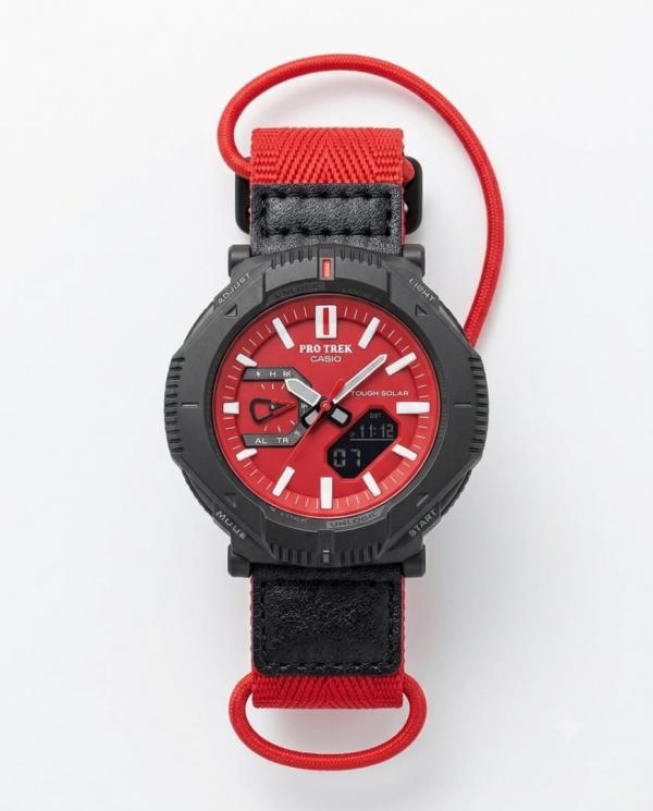 Casio Pro Trek PRJ-B001B-2 full Red