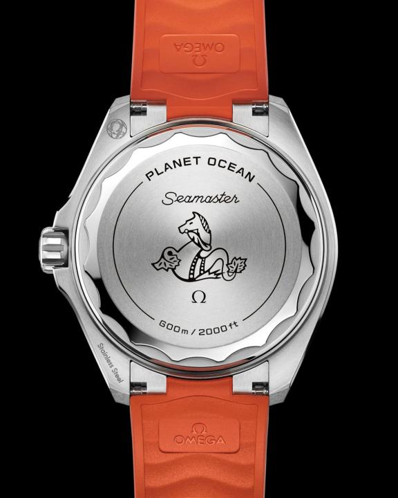 Omegg_a Seamaster Planet Ocean 600M Co-Axial Master Chronometer full Orange