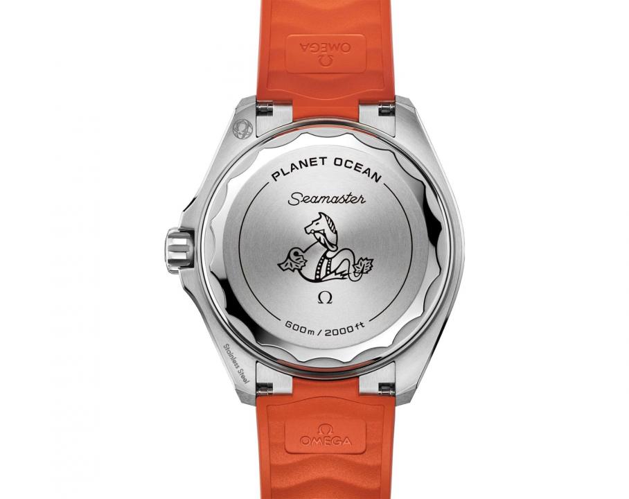Omegg_a Seamaster Planet Ocean 600M Co-Axial Master Chronometer full Orange