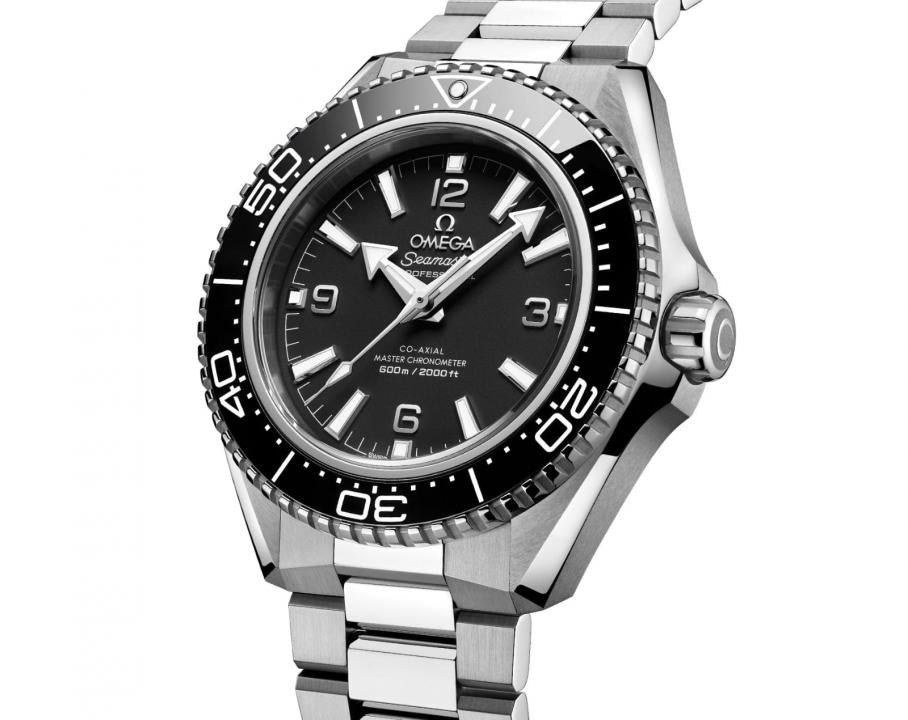 Omegg_a Seamaster Planet Ocean 600M Co-Axial Master Chronometer metal silver Black