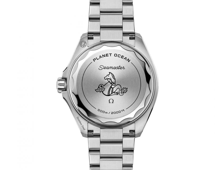 Omegg_a Seamaster Planet Ocean 600M Co-Axial Master Chronometer metal silver Black