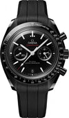 Omegg_a Speedmaster Dark Side of the Moon black white white niddle