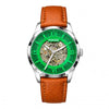 TOWNSMAN BROWN SILVER GREEN DAIL F144