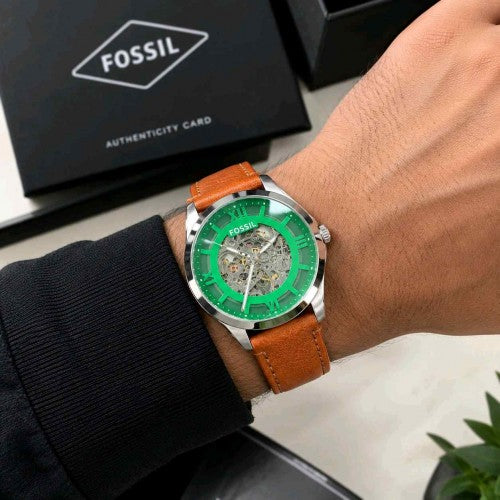 TOWNSMAN BROWN SILVER GREEN DAIL F144