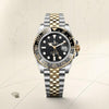 Roleex Men GMT Master ll Gold Silver