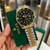 Roleex Men GMT Master ll Gold Black