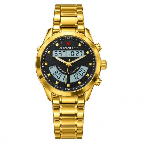 AL SALAH GOLD BLACK WITH OG BOX TAG F147