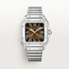 Cartiee_r Santos Automatic silver brown