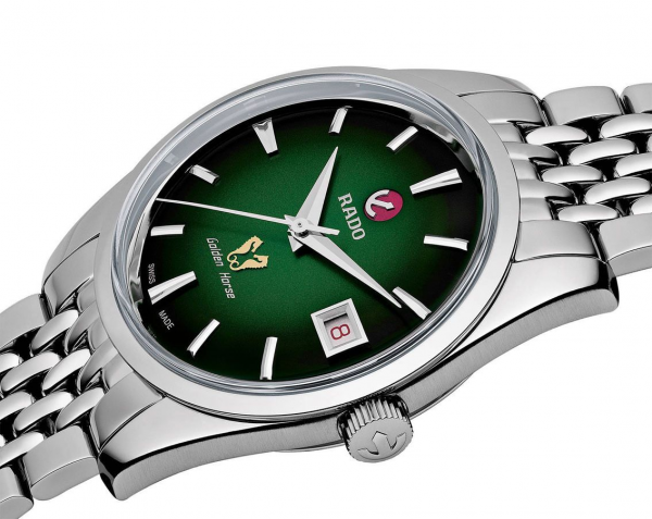 RAD DO CAPTAIN COOK GOLDEN HORSE AUTOMATIC SILVER GREEN 625